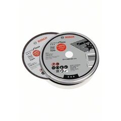  Trennscheiben Standard for Inox Rapido mit gerader Ausführung Bosch Trennscheibe gerade Standard for Inox - Rapido, für kleine Winkelschleifer 12377296