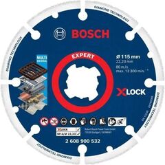  EXPERT Diamond Metal Wheel X-LOCK Trennscheiben Bosch EXPERT Diamond Metal Wheel X-LOCK Trennscheibe, 115 x 22,23 mm, für kleine Winkelschleifer 12377164