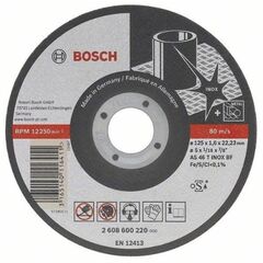  Best for Inox Rapido Trennscheiben mit gerader Ausführung, 22,23-mm-Bohrung für kleine Winkelschleifer Bosch Trennscheibe gerade Best for Inox - Rapido Long Life, für kleine Winkelschleifer 12377254