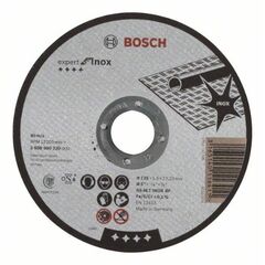  Expert for Inox Trennscheiben mit gerader Ausführung, 22,23-mm-Bohrung für kleine Winkelschleifer Bosch Trennscheibe gerade Expert for Inox, für kleine Winkelschleifer 12377269