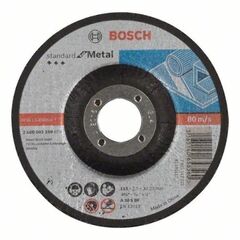  Standard for Metal Gekröpfte Trennscheiben, 22,23-mm-Bohrung für kleine Winkelschleifer Bosch Trennscheibe gekröpft Standard for Metal, für kleine Winkelschleifer 12377237