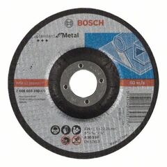  Standard for Metal Gekröpfte Trennscheiben, 22,23-mm-Bohrung für kleine Winkelschleifer Bosch Trennscheibe gekröpft Standard for Metal, für kleine Winkelschleifer 12377236