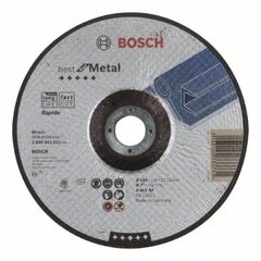  Best for Metal Rapido Gekröpfte Trennscheiben, 22,23-mm-Bohrung für große Winkelschleifer Bosch Trennscheibe gekröpft Best for Metal - Rapido, für große Winkelschleifer mit Spannmutter 12377188