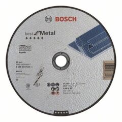  Best for Metal Rapido Trennscheiben mit gerader Ausführung, 22,23-mm-Bohrung für große Winkelschleifer Bosch Trennscheibe gerade Best for Metal - Rapido, für große Winkelschleifer mit Spannmutter 12377178