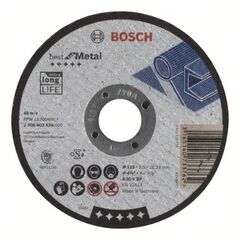  Best for Metal Trennscheiben mit gerader Ausführung, 22,23-mm-Bohrung für kleine Winkelschleifer Bosch Trennscheibe gerade Best for Metal, für kleine Winkelschleifer 12377172