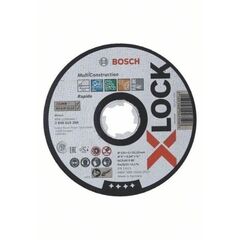  Gerade X-LOCK Trennscheiben MultiMaterial Bosch X-LOCK Multi Material 125 x 1 x 22,23 Trennscheibe gerade, für kleine Winkelschleifer 12377322