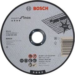  Expert for Inox Trennscheiben mit gerader Ausführung, 22,23-mm-Bohrung für kleine Winkelschleifer Bosch Trennscheibe gerade Expert for Inox, für kleine Winkelschleifer 12377272