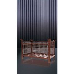  Stapelgestelle und -paletten Gitterbox-Stapelpalette 1315.4 verzinkt, ohne Klappe 1500 x 1000 x 750 mm 12391756