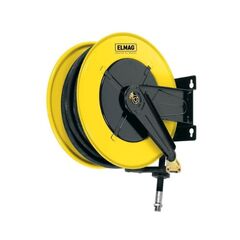  Druckluft, Wasser (max. 70 °C), 20 bar ELMAG INDUSTRIE Schlauchaufroller 430/12 f. Druckluft u. Wasser 70°C, 12 m, 3/8", 20bar 12411836
