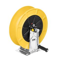  Druckluft, Wasser (max. 70 °C), 20 bar ELMAG Manueller Schlauchaufroller Serie 4430 Mod. 74305/10, Luft/Wasser bis 20 bar, IG 1/2" ABS-Kunststofftrommel' 12411853