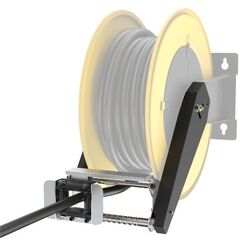  INDUSTRIE Schlauchaufroller ELMAG Lagenspulautomatik f. 3/8" & 1/2"-Schlauch z.Serie 530 lackiert 12411785