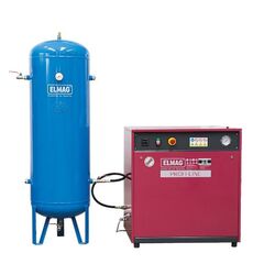  PROFI-LINE SILENT 400 Volt ELMAG Kompressor PROFI-LINE SILENT PL-S 1100/10/3 D, im Paket 1 12414601