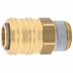  Außengewinde ELMAG Kupplung AG 1/4, Messing 1 Stk. Pack., SB 12410886