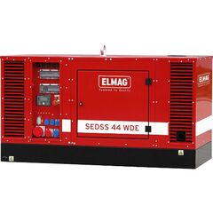  44 WDE - Best-Seller ELMAG Stromerzeuger SEDSS 44WDE-AVR-DSE4520, Stage 3A m. KUBOTA-Motor V3800DIT (super-schallgedämmt) 12423900