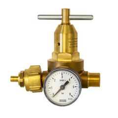  Autogen-Zubehör ELMAG Klein-Druckregler PROPAN m. Manometer 0-6 bar Leistung 18 kg/h 12406233