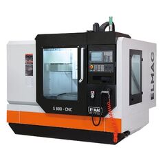  CNC-Bearbeitungszentrum ELMAG CNC Bearbeitungszentrum 3-Achsen Mod. S800-CNC -inkl. 24-fach Werkzeugwechsler -Luft u. Wasserkühlung 12417432
