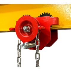  Haspelfahrwerke, incl. Bedienkette (Standard = 2,5 m Nutzlänge) McBULL® Haspelfahrwerk , 0,5 t, 160-305 mm 12398653