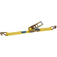  Zurrgurte, 2-teilig, 75 mm, LC 10000 daN (Umreifung) / 5000 daN (gestreckt), mit Druckratsche und Spitzhaken McBULL® Zurrgurt, 2-teilig, 75 mm, 8 m, 5000/10000 daN, Druckratsche/Spitzhaken 12399365