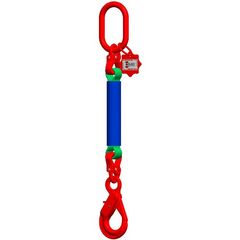  1-Strang mit Standard-Aufhängering McBULL® 1-Strang-Rundschlingengehänge, 1 Meter, 2000 kg, Typ5 12399402