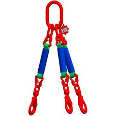  3-Strang mit Standard-Aufhängering McBULL® 3-Strang-Rundschlingengehänge, 1 Meter, 0-45° = 4200 kg/45-60°= 3000 kg, Typ7 12399467