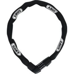  Schl. Ketten Kombi Fahrrad Abus Kettenschloss 1385/85 black 12353995