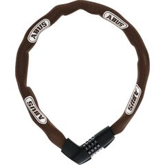  Schl. Ketten Kombi Fahrrad Abus Kettenschloss 1385/85 brown 12354107
