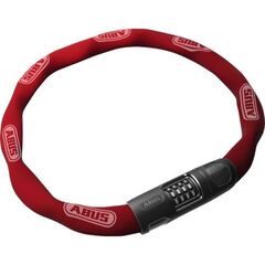  Schl. Ketten Kombi Fahrrad Abus Kettenschloss 8808C/85 russet red 12354033