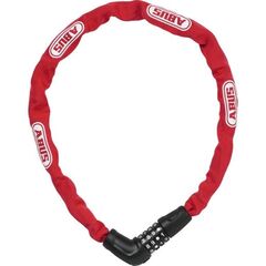  Schl. Ketten Kombi Fahrrad Abus Kettenschloss 5805C/75 red 12354059