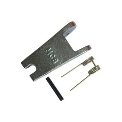  Ersatzteil - Schmiede-Sicherungsfallen für Lasthaken (große Ausführung) Ersatzteil - Schmiede-Sicherungsfalle für McBULL® große Lasthaken (10 mm, GK8) 12401489