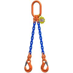  2-Strang-Kettengehänge, mit Sondergüte-Kette mit Standard-Aufhängering McBULL® 2-Strang-Kettengehänge, GK10, Sondergüte-Kette, 8 mm, 1 Meter, Typ4 12401865