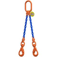  2-Strang-Kettengehänge, mit Sondergüte-Kette mit Standard-Aufhängering McBULL® 2-Strang-Kettengehänge, GK10, Sondergüte-Kette, 8 mm, 1 Meter, Typ7 12401868
