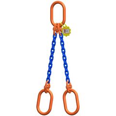  2-Strang-Kettengehänge, mit Sondergüte-Kette mit Standard-Aufhängering McBULL® 2-Strang-Kettengehänge, GK10, Sondergüte-Kette, 8 mm, 1 Meter, Typ8 12401869