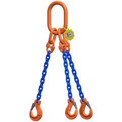  3-Strang-Kettengehänge, mit Sondergüte-Kette mit Standard-Aufhängering McBULL® 3-Strang-Kettengehänge, GK10, Sondergüte-Kette, 7 mm, 1 Meter, Typ1 12402131