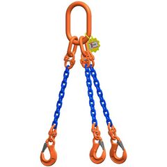  3-Strang-Kettengehänge, mit Sondergüte-Kette mit Standard-Aufhängering McBULL® 3-Strang-Kettengehänge, GK10, Sondergüte-Kette, 7 mm, 1 Meter, Typ4 12402134
