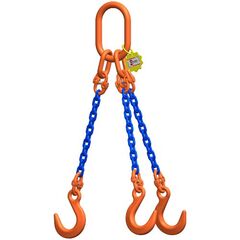  3-Strang-Kettengehänge, mit Sondergüte-Kette mit Standard-Aufhängering McBULL® 3-Strang-Kettengehänge, GK10, Sondergüte-Kette, 8 mm, 1 Meter, Typ6 12402144