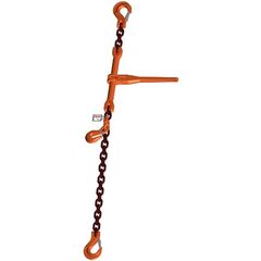  1-teilige, mit PAS-Kette (mit H-Stempel) McBULL® 1-teilige-Zurrkette, GK10, PAS-Kette, 13 mm, 1 Meter 12402607