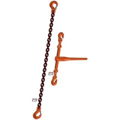  2-teilige, mit PAS-Kette (mit H-Stempel) McBULL® 2-teilige-Zurrkette, GK10, PAS-Kette, 8 mm, 1 Meter 12402609