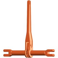  Ratschenlastpanner (mit Ausdrehsicherung) mit 2 Gabelkopf-Anschlüssen McBULL® Ratschenlastspanner(Gabelkopf, langer Hebel), GK10, 8 mm 12402783