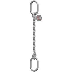  mit Standard-Aufhängering McBULL® 1-Strang-Kettengehänge, GK6 (INOX), 6 mm, 1 Meter, Typ8 12402845