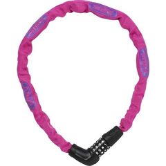  Schl. Ketten Kombi Fahrrad Abus Kettenschloss 5805C/75 pink 12354069