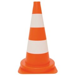  Arbeitsschutz Leitkegel NESTLE Leitkegel PVC, weiß-rot, 50 cm 12385367