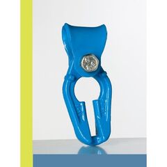  Komponenten Forst-Seilgleitbügel McBULL® Forst-Seilgleitbügel, GK10, blau, 10 mm 12403757
