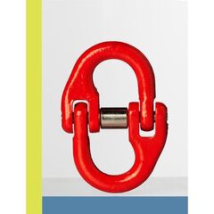 Komponenten Forst-Verbiendungsglieder McBULL® Forst-Verbindungsglied, GK8, rot, 7/8 mm 12403742