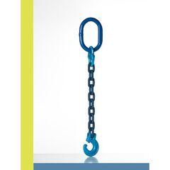  Konfektionierte Forst-Rückeketten, mit Aufhängering und Kuppelschlitzring McBULL® Forst-Rückekette(vierkant), GK10, 7 mm, 2,5 m, 4000 daN 12403770