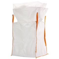  Bigbag mit Schürze TECTOR Bigbag (Karton) mit Inliner u. Schürze, 90x90x110 cm, 1000 kg 12391925