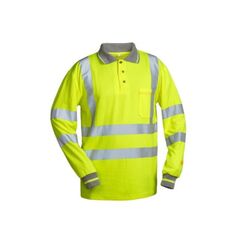  Oberteile Safestyle *LUCA* UV- UND WARNSCHUTZ-LANGARM-POLO-SHIRT Gr.  2-L (54/56) 12394352