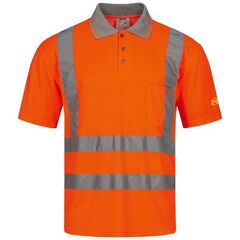  Oberteile Safestyle *CARLOS* WARNSCHUTZ-POLOSHIRT ORANGE Gr.  2-L (54/56) 12394355