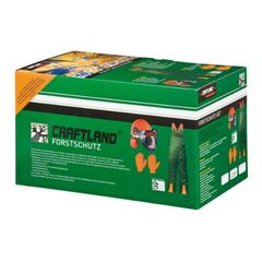  Schutzset Craftland FORSTSCHUTZSET MIT KWF GEPRÜFTER HOSE Gr.  48 12392314