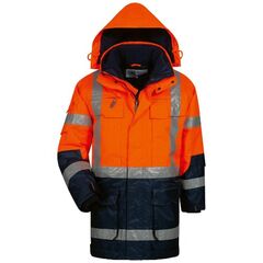  Bekleidung Jacken Elysee *WALLACE*  WARNSCHUTZPARKA  ORANGE/MARINE Gr.  3-XL (58/60) 12392858
