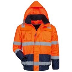  Bekleidung Jacken Elysee *OLIVER* WARNSCHUTZ PILOTJACKE ORANGE/MARINE Gr.  4-XXL (62/64) 12392505